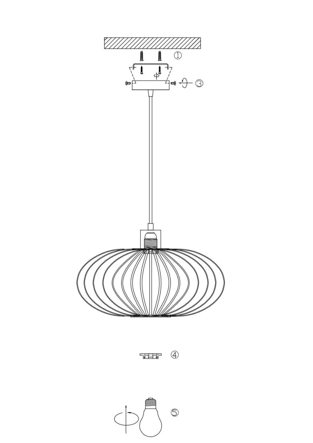 Wehkamp Home Hanglamp Cage