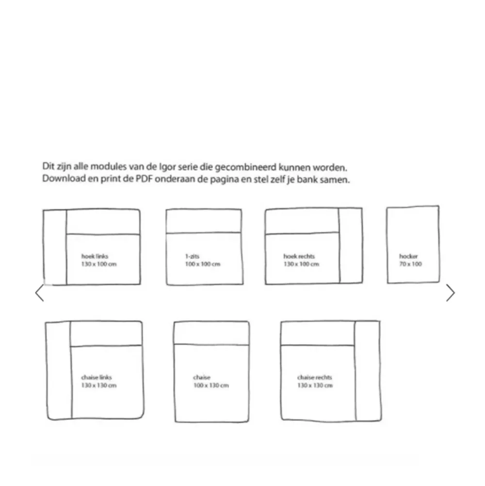 Hot Wehkamp Home Hoekbank Links Igor