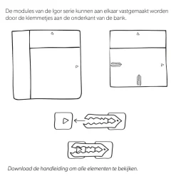 New Wehkamp Home Igor Modulair Bankelement (Chaise Rechts)