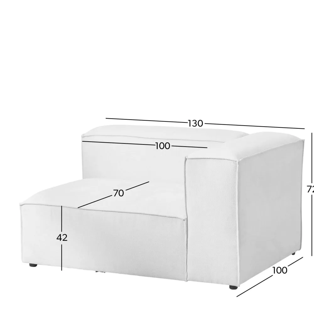 Clearance Wehkamp Home Igor Modulair Bankelement (Hoek Rechts)