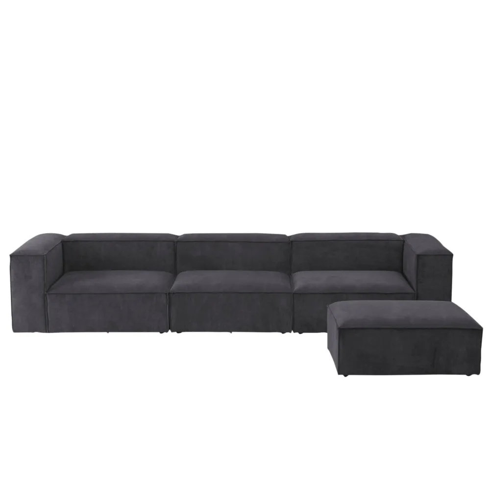 Wehkamp Home Igor 4-Zits Bank Met Hocker Iii