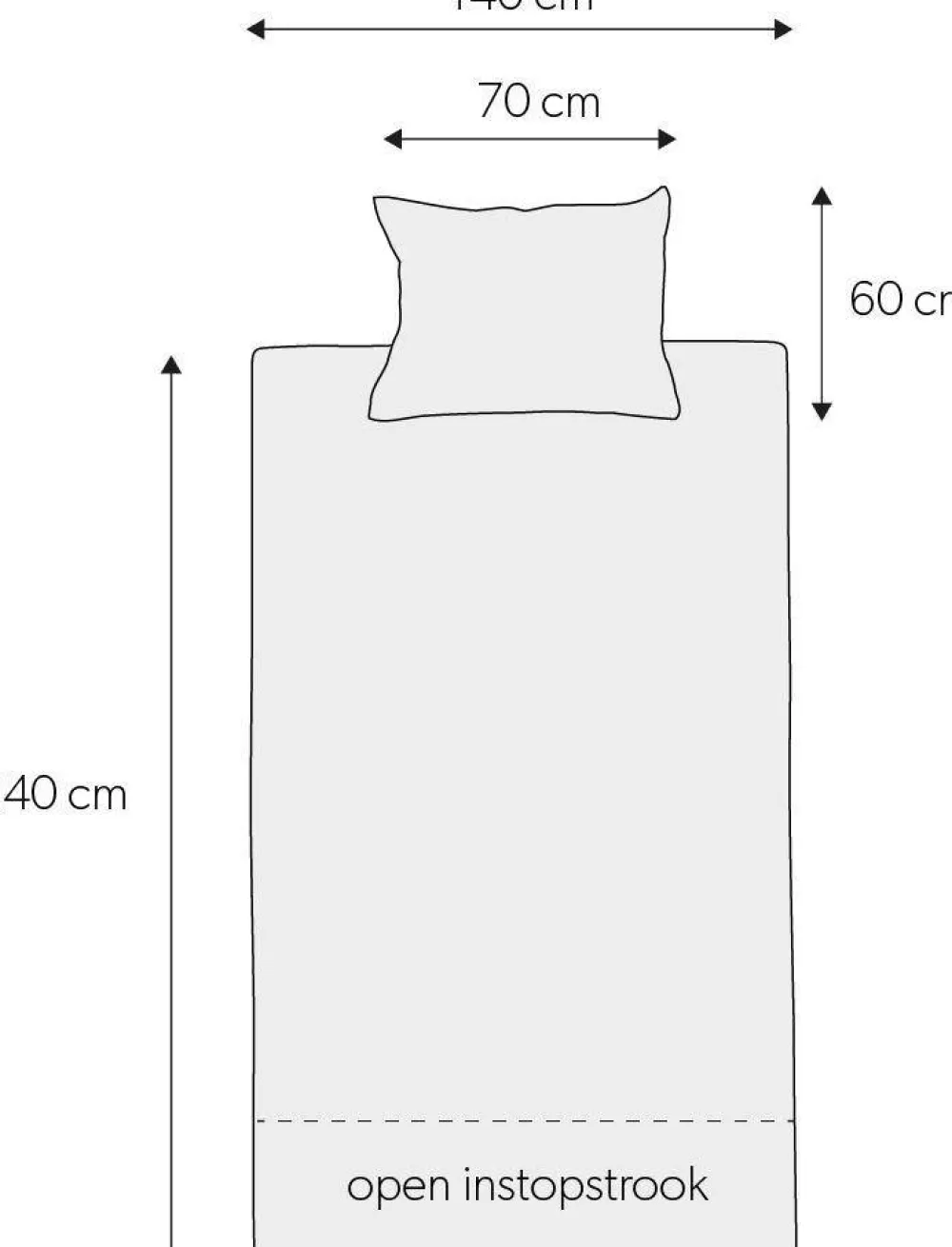 New Wehkamp Home Katoenen Dekbedovertrek 1 Persoons (140X220 Cm)