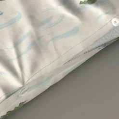 Outlet Wehkamp Home Katoenen Dekbedovertrek 1 Persoons Surfin Croco (140X200 Cm)