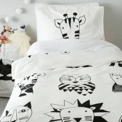 Clearance Wehkamp Home Katoenen Dekbedovertrek 1 Persoons Beasty (140X200 Cm)