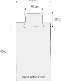Hot Wehkamp Home Katoenen Dekbedovertrek 1 Persoons (140X220 Cm)