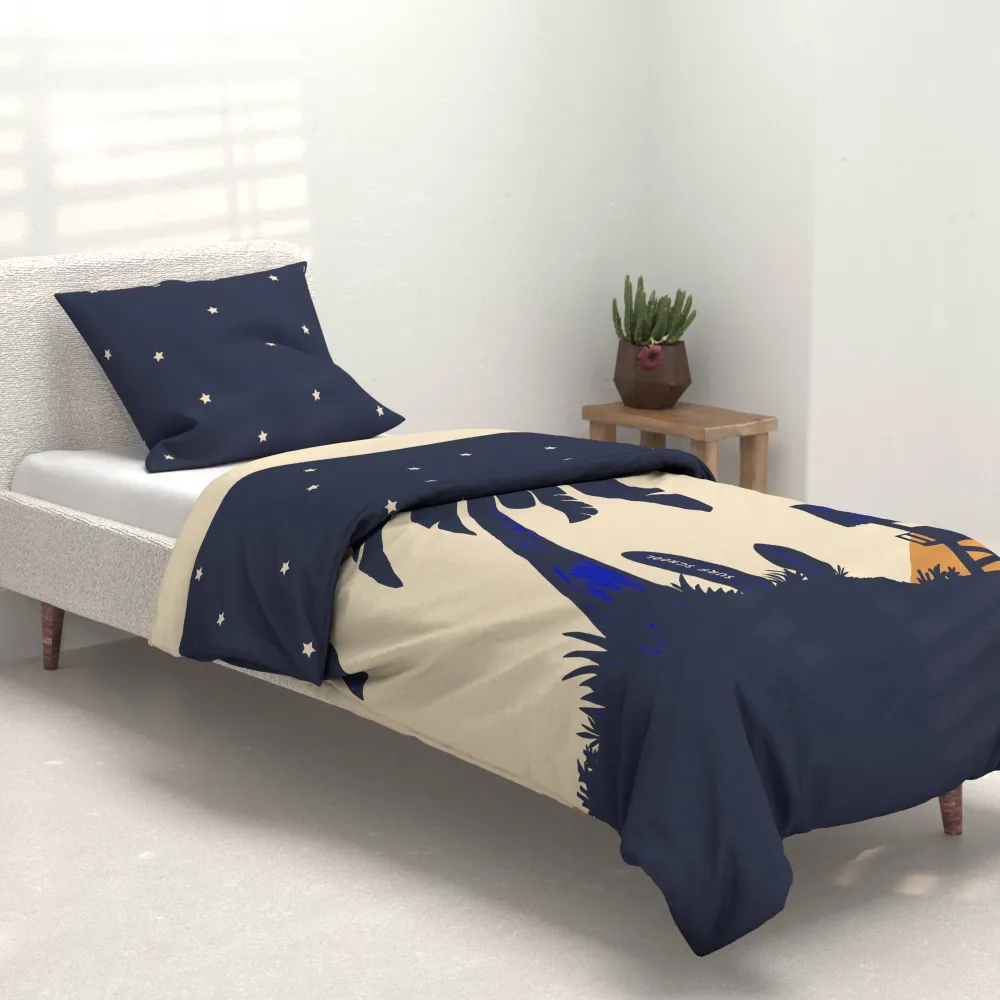 Sale Wehkamp Home Katoenen Dekbedovertrek 1 Persoons Surfer Shack (140X200 Cm)