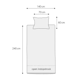 Hot Wehkamp Home Katoenen Dekbedovertrek 1 Persoons (140X220 Cm)