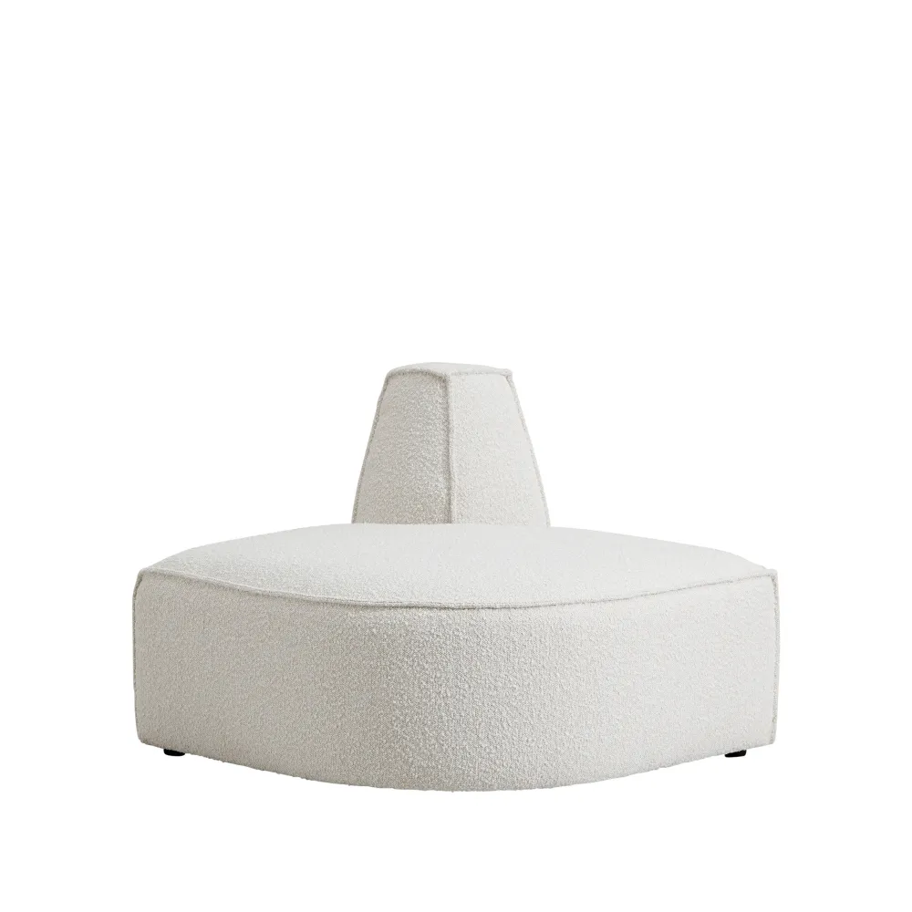 Sale Wehkamp Home Newton Modulair Bankelement (Boucle ) (Ronde Hoek)