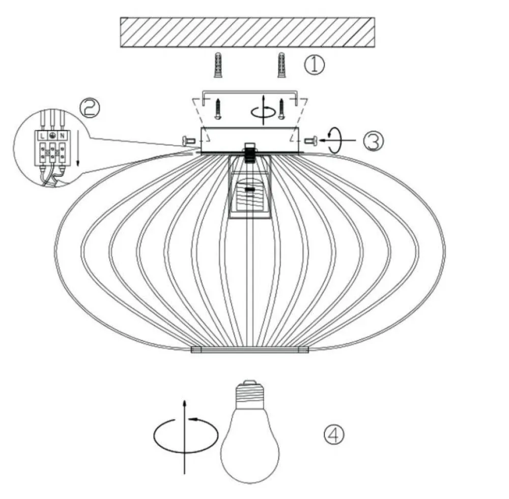 Clearance Wehkamp Home Plafondlamp Blade