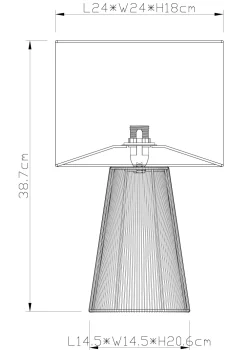 Online Wehkamp Home Tafellamp Rafael