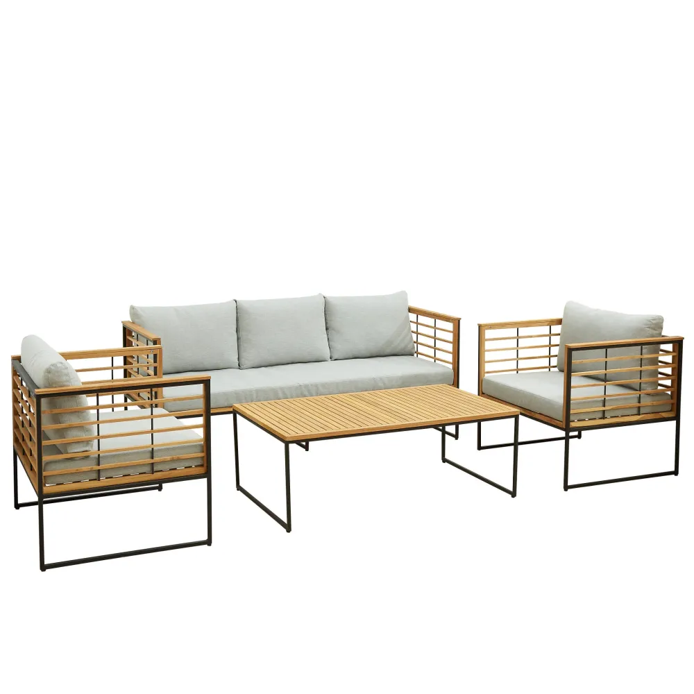 Wehkamp Home Teak Loungeset Leon