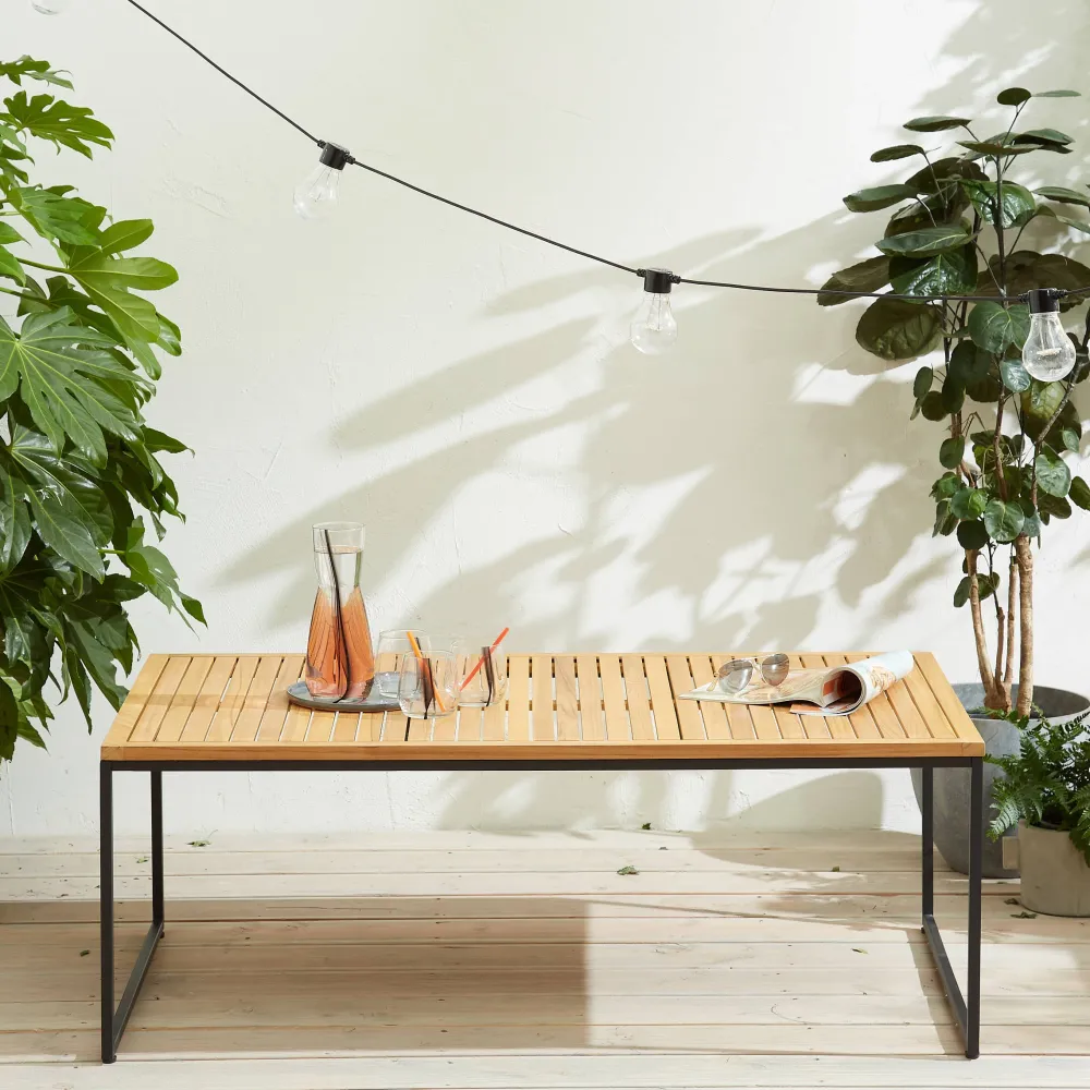 Wehkamp Home Teak Salontafel Leon (120X70 Cm)