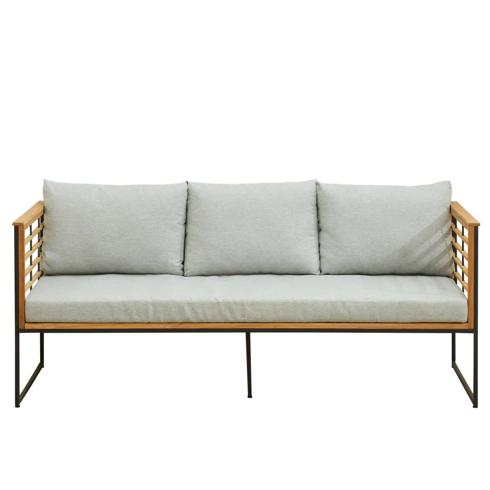 Wehkamp Home Teak 3-Zits Loungebank Leon