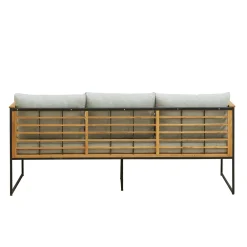 Wehkamp Home Teak 3-Zits Loungebank Leon