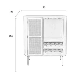 New Wehkamp Home Wijnkast Amaya