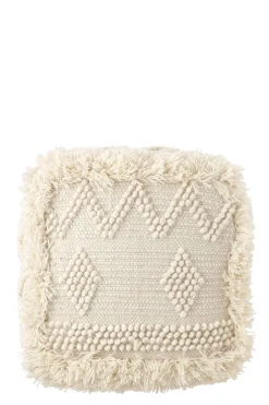 Sale Wehkamp Home Wollen Poef (40X40 Cm)