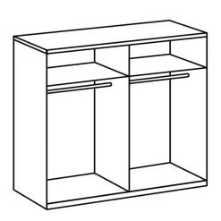 New Wimex 4 Deurs Kledingkast James