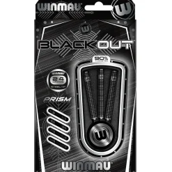Winmau Blackout Steeltip Dartpijlen 24Gr
