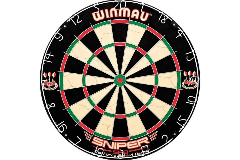 Winmau Sniper Dartset - Dartbord En 6 Dartpijlen