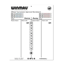 Winmau Whiteboard Scoreboard 40 X 30