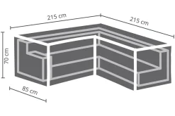 Winza Outdoor Covers Tuinmeubelhoes L-Vorm 215
