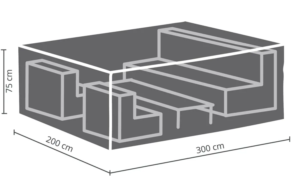 Winza Outdoor Covers Tuinmeubelhoes Set L