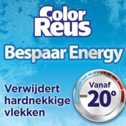 Discount Witte Reus Color Reus Gel - Vloeibaar Wasmiddel - Gekleurde Was - Voordeelverpakking - 6 X 19 Wasbeurten - 114 Wasbeurten