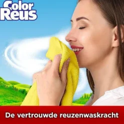 Discount Witte Reus Color Reus Gel - Vloeibaar Wasmiddel - Gekleurde Was - Voordeelverpakking - 6 X 19 Wasbeurten - 114 Wasbeurten