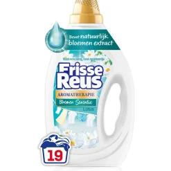 Discount Witte Reus Gel Lotus - Vloeibaar Wasmiddel - Witte Was - Voordeelverpakking - 6 X 19 Wasbeurten - 114 Wasbeurten