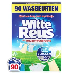 Discount Witte Reus Poeder - Waspoeder - Witte Was - Grootverpakking - 90 Wasbeurten