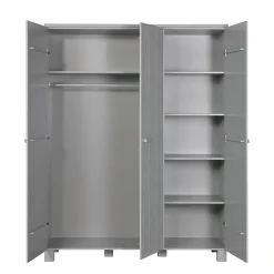 New Woood 3-Deurs Kledingkast Dennis