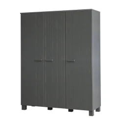Online Woood 3-Deurs Kledingkast Dennis