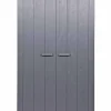 Outlet Woood 2-Deurs Kledingkast Dennis