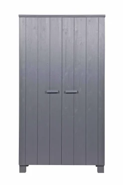 Outlet Woood 2-Deurs Kledingkast Dennis
