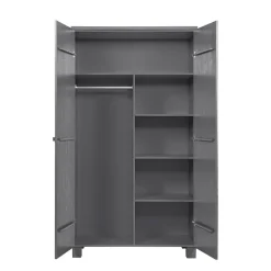 Outlet Woood 2-Deurs Kledingkast Dennis