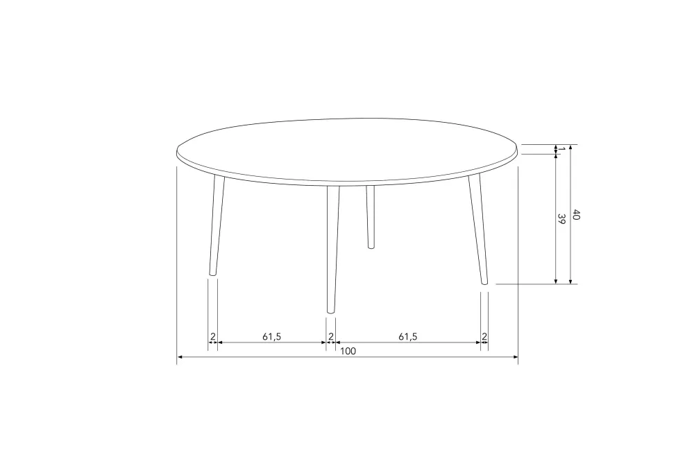 Sale WOOOD Exclusive Bijzettafel Kalu