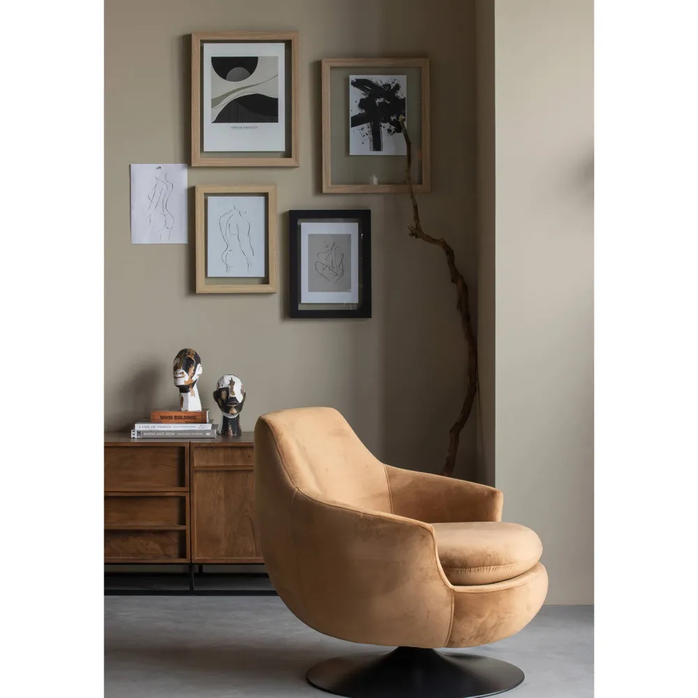 Best WOOOD Exclusive Fauteuil Draaibaar Jada