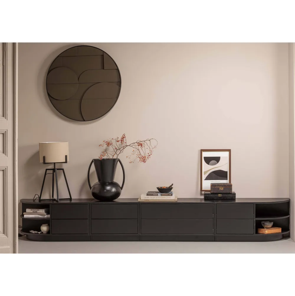 WOOOD Exclusive Tv-Meubel Finca Rond Rechts