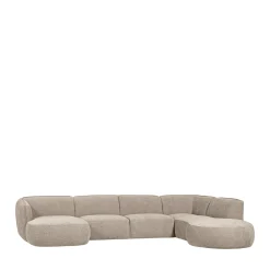 Hot WOOOD Exclusive U-Vorm Bank Rechts Polly