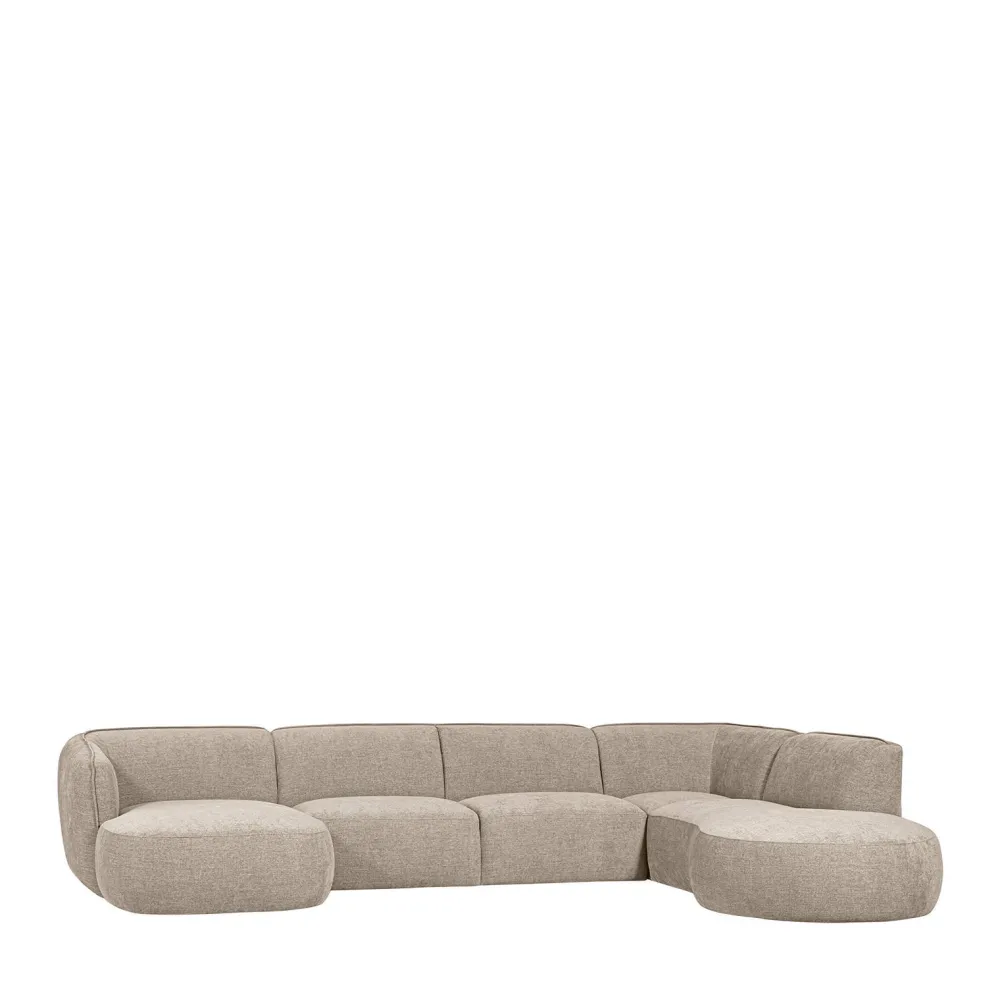 Hot WOOOD Exclusive U-Vorm Bank Rechts Polly