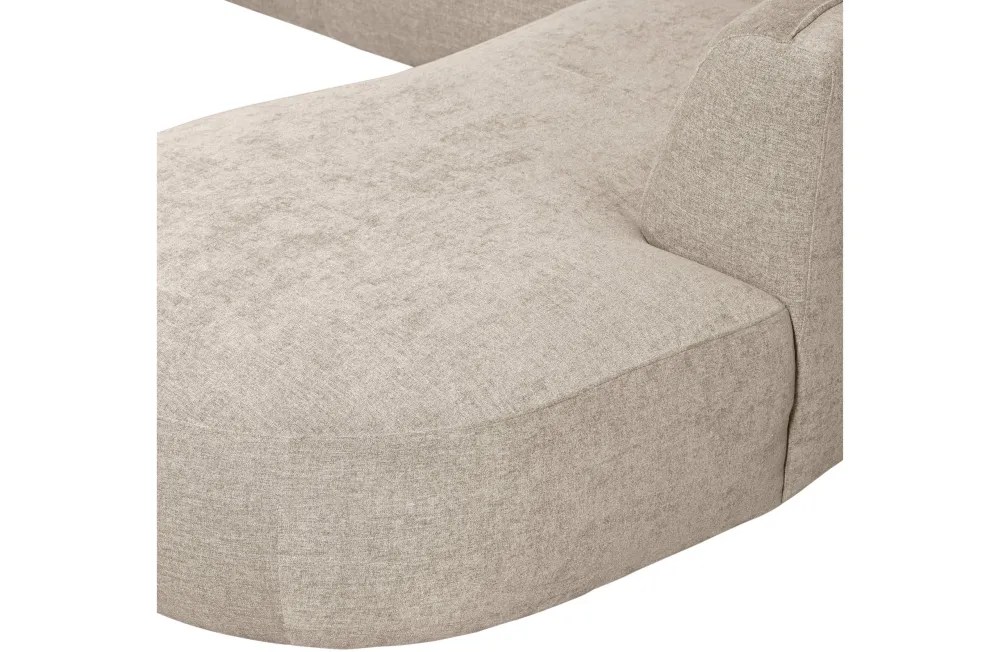 Hot WOOOD Exclusive U-Vorm Bank Rechts Polly