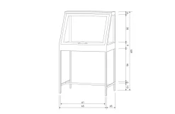 Hot WOOOD Exclusive Wandkastje Dido