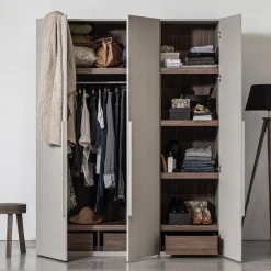 Clearance Woood Kledingkast Rens