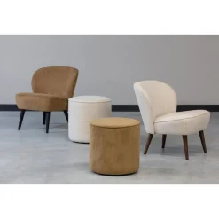 Sale Woood Poef Sara