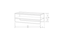 Clearance Woood Salontafel Rikkie