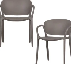 Woood Tuinstoel Bent - Set Van 4