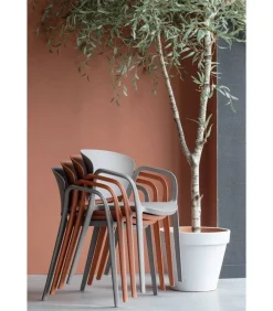 Woood Tuinstoel Bent - Set Van 4