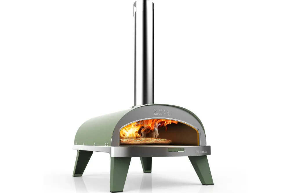 ZiiPa Pizza Oven (Briketten, Hout Of Pellets)