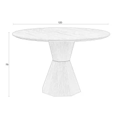 Discount Zuiver Eettafel Lotus
