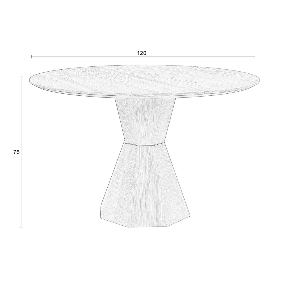 Discount Zuiver Eettafel Lotus